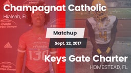 Matchup: Champagnat Catholic vs. Keys Gate Charter 2017