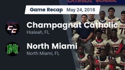 Recap: Champagnat Catholic  vs. North Miami  2018