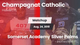 Matchup: Champagnat Catholic vs. Somerset Academy Silver Palms 2018