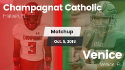 Matchup: Champagnat Catholic vs. Venice  2018