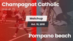 Matchup: Champagnat Catholic vs. Pompano beach  2018