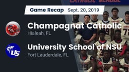 Recap: Champagnat Catholic  vs. University School of NSU 2019