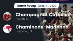 Recap: Champagnat Catholic  vs. Chaminade-Madonna  2020