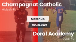 Matchup: Champagnat Catholic vs. Doral Academy  2020