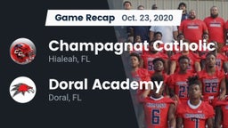 Recap: Champagnat Catholic  vs. Doral Academy  2020