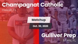 Matchup: Champagnat Catholic vs. Gulliver Prep  2020