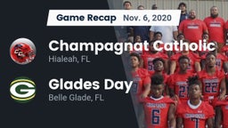 Recap: Champagnat Catholic  vs. Glades Day  2020