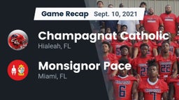 Recap: Champagnat Catholic  vs. Monsignor Pace  2021