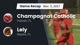 Recap: Champagnat Catholic  vs. Lely  2021