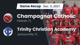 Recap: Champagnat Catholic  vs. Trinity Christian Academy 2021