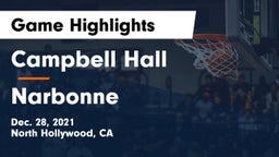 Campbell Hall  vs Narbonne Game Highlights - Dec. 28, 2021