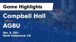 Campbell Hall  vs AGBU Game Highlights - Dec. 8, 2021