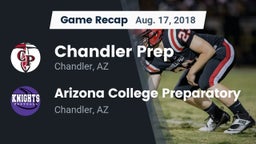 Recap: Chandler Prep  vs. Arizona College Preparatory  2018