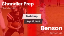 Matchup: Chandler Prep vs. Benson  2020