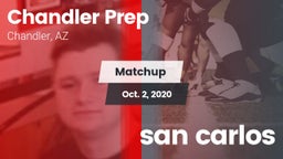 Matchup: Chandler Prep vs. san carlos 2020