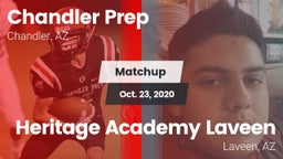 Matchup: Chandler Prep vs. Heritage Academy Laveen 2020