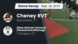 Recap: Cheney RVT  vs. Oliver Wolcott Technical /Houstanonic/Wamogo 2019