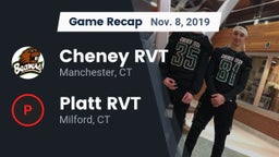 Recap: Cheney RVT  vs. Platt RVT  2019