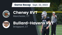 Recap: Cheney RVT  vs. Bullard-Havens RVT  2023