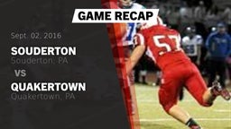 Recap: Souderton  vs. Quakertown  2016