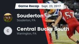 Recap: Souderton  vs. Central Bucks South  2017