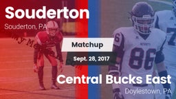 Matchup: Souderton vs. Central Bucks East  2017