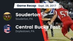 Recap: Souderton  vs. Central Bucks East  2017