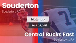 Matchup: Souderton vs. Central Bucks East  2018