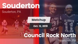 Matchup: Souderton vs. Council Rock North  2018