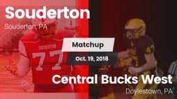 Matchup: Souderton vs. Central Bucks West  2018