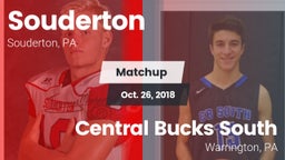 Matchup: Souderton vs. Central Bucks South  2018