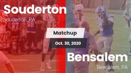 Matchup: Souderton vs. Bensalem  2020
