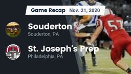 Recap: Souderton  vs. St. Joseph's Prep  2020