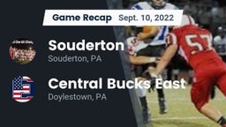 Recap: Souderton  vs. Central Bucks East  2022