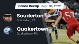 Recap: Souderton  vs. Quakertown  2022