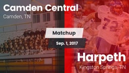 Matchup: Camden Central vs. Harpeth  2017