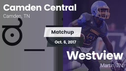 Matchup: Camden Central vs. Westview  2017