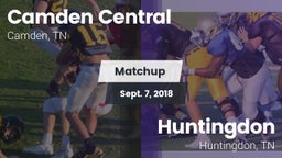 Matchup: Camden Central vs. Huntingdon  2018