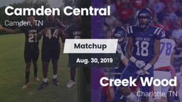 Matchup: Camden Central vs. Creek Wood  2019