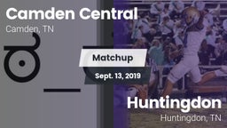 Matchup: Camden Central vs. Huntingdon  2019