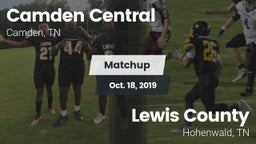 Matchup: Camden Central vs. Lewis County  2019