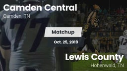 Matchup: Camden Central vs. Lewis County  2019