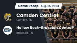 Recap: Camden Central  vs. Hollow Rock-Bruceton Central  2023