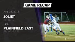 Recap: Joliet  vs. Plainfield East  2016