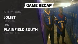 Recap: Joliet  vs. Plainfield South  2016