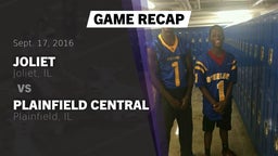 Recap: Joliet  vs. Plainfield Central  2016