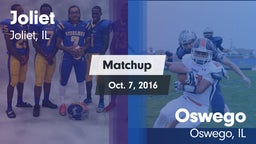Matchup: Joliet vs. Oswego  2016