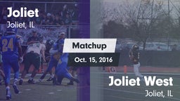 Matchup: Joliet vs. Joliet West  2016