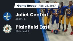 Recap: Joliet Central  vs. Plainfield East  2017