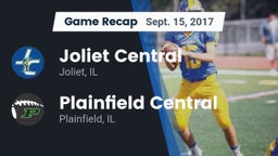 Recap: Joliet Central  vs. Plainfield Central  2017